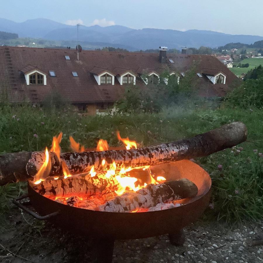 Panoramaapart - Alpzeit Im Westallgaeu Oberreute Eksteriør bilde