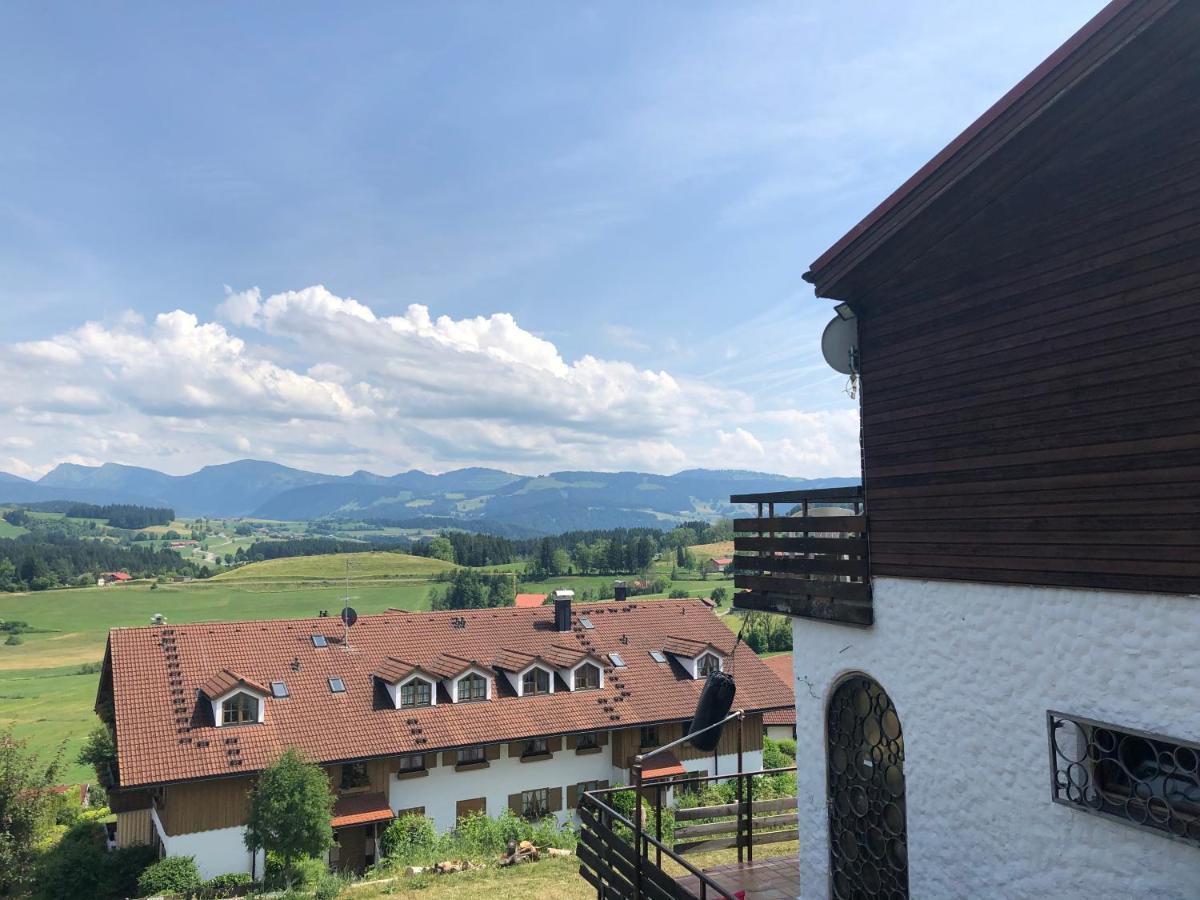 Panoramaapart - Alpzeit Im Westallgaeu Oberreute Eksteriør bilde